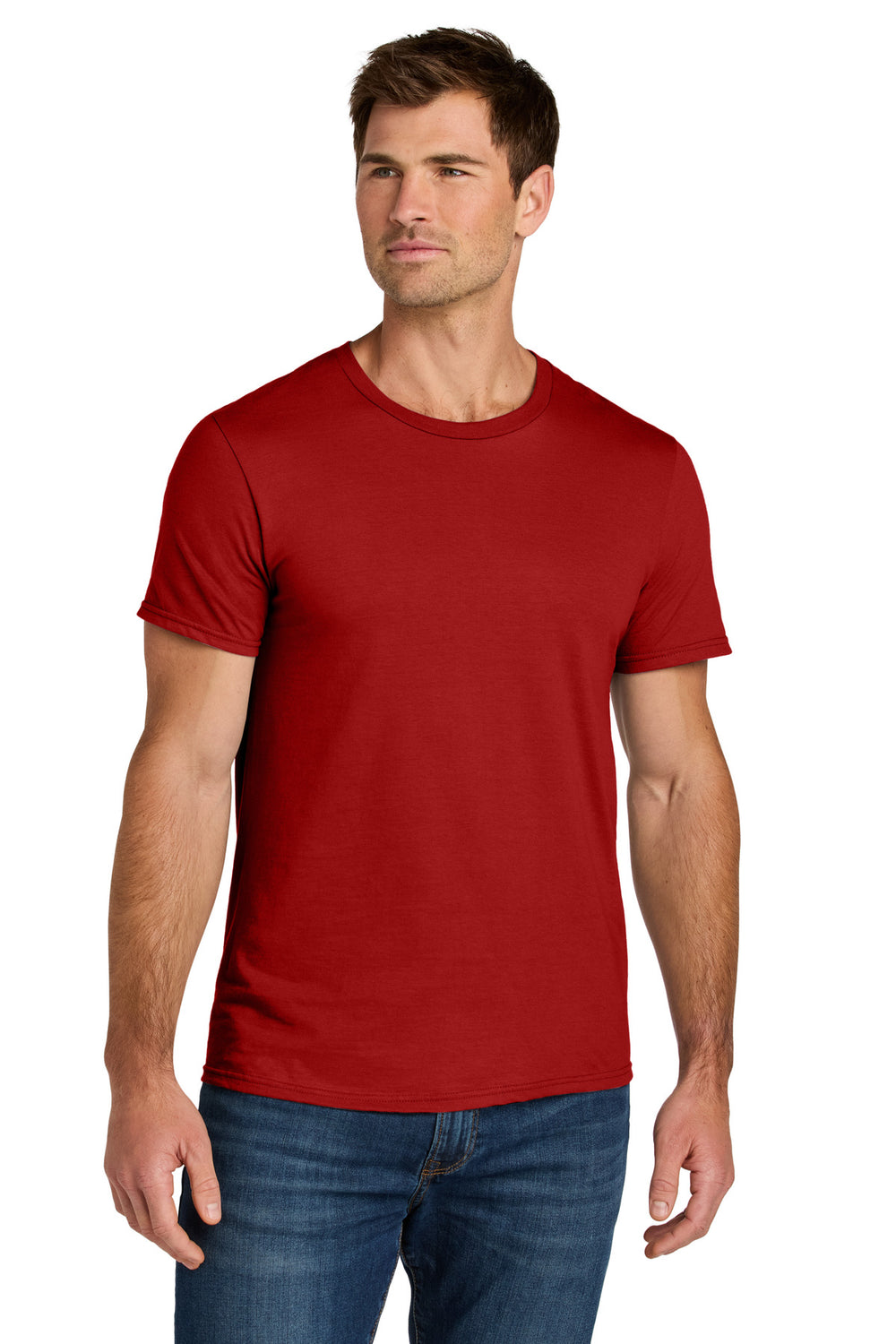 Jerzees Ultimate™ Unisex Ring Spun T-Shirt - True Red - S