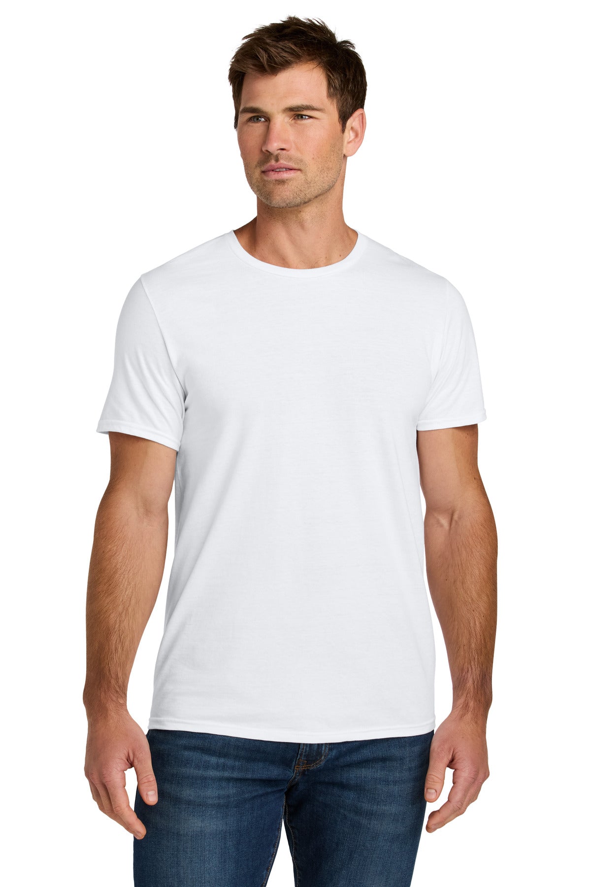 Jerzees Ultimate™ Unisex Ring Spun T-Shirt - White - S