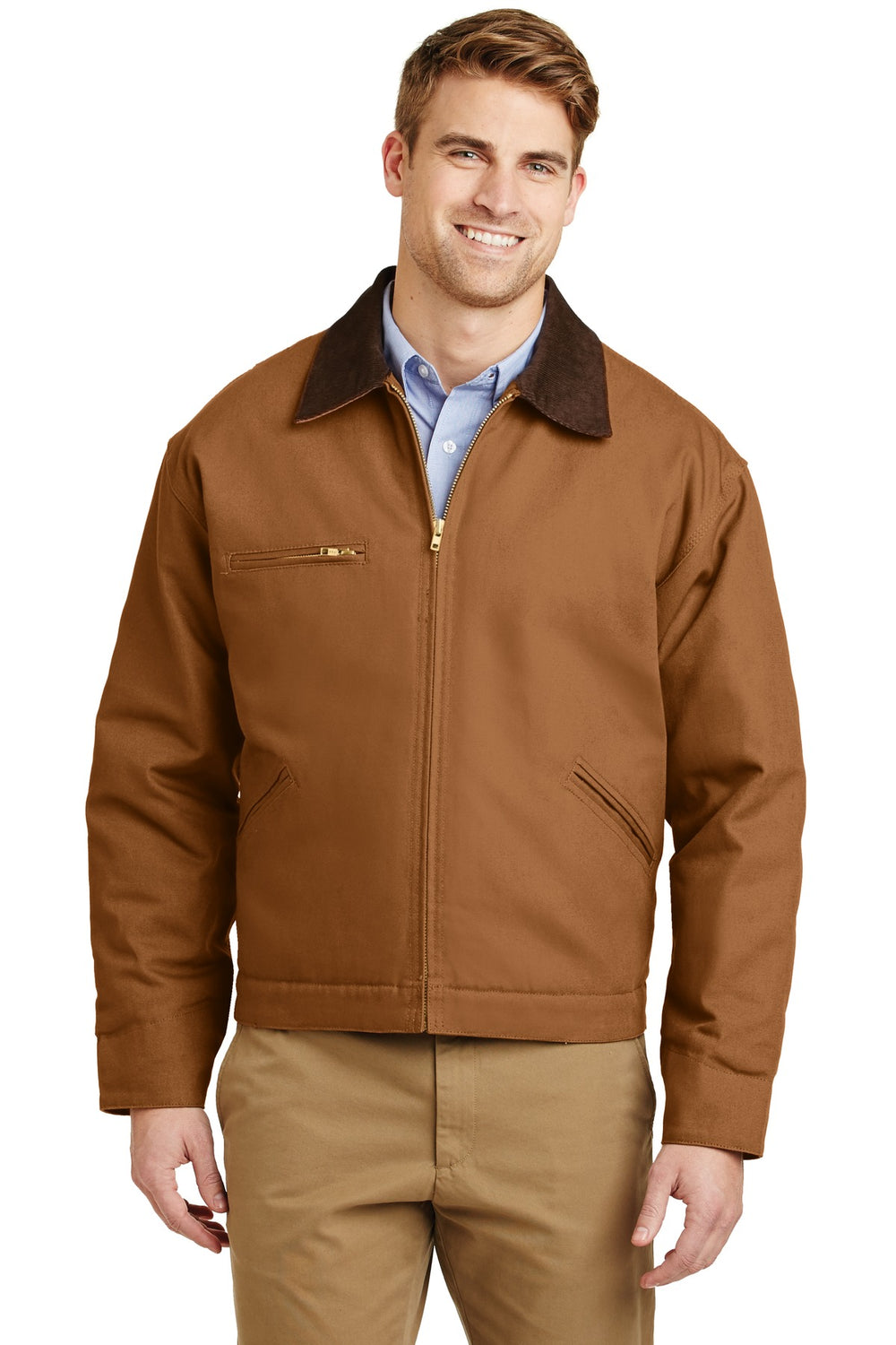 CornerStone® Duck Cloth Work Jacket - Duck Brown - XS