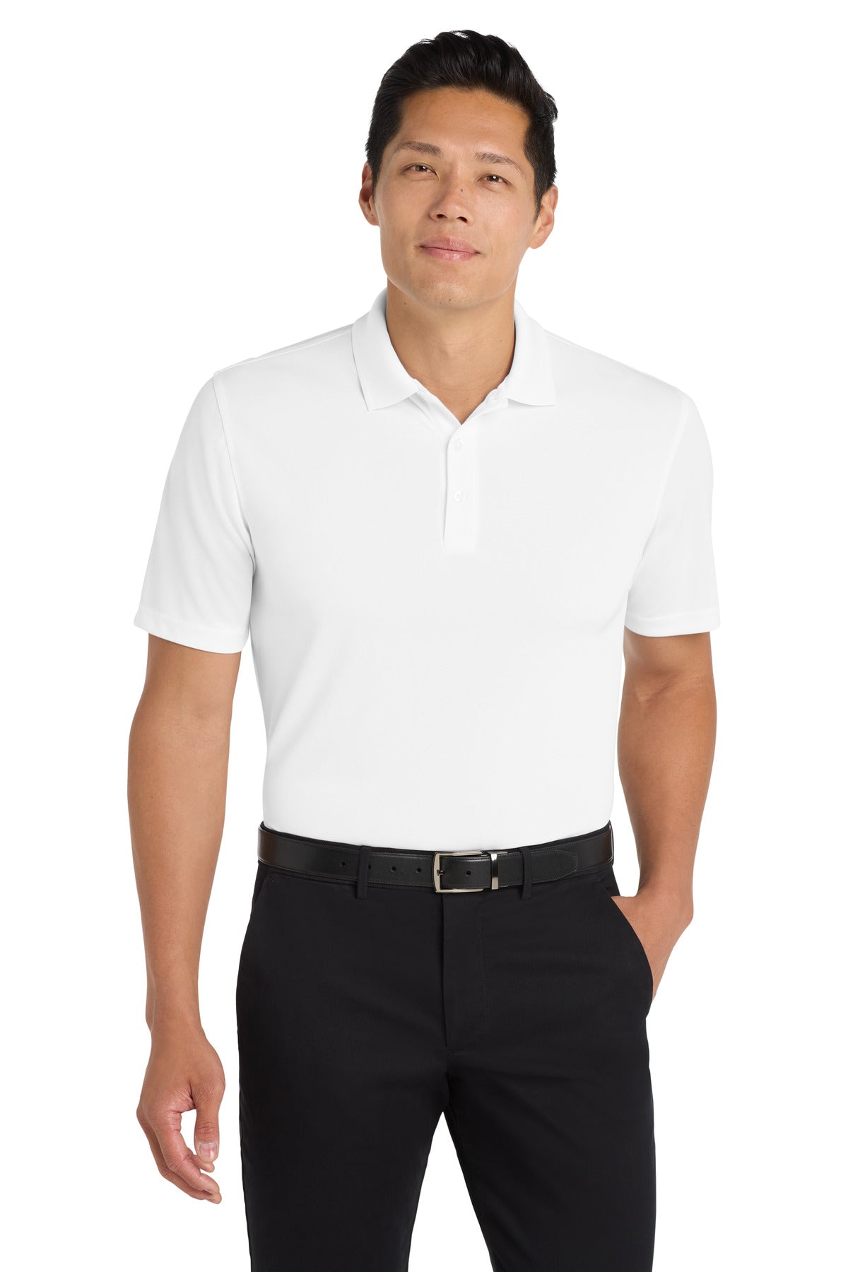 Port AuthorityÂ® Dry ZoneÂ® UV Micro-Mesh Polo. K110 - White - XS
