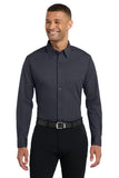 Port AuthorityÂ® Dimension Knit Dress Shirt. K570 - Battleship Grey - XS