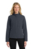 Port AuthorityÂ® Women's Core Soft Shell Jacket. L317 - Battleship Grey - XS