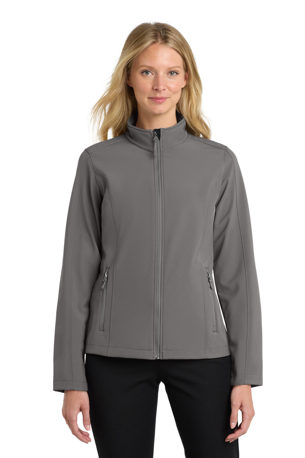 Port AuthorityÂ® Women's Core Soft Shell Jacket. L317 - Deep Smoke - XS