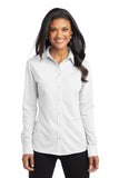 Port AuthorityÂ® Women's Dimension Knit Dress Shirt. L570 - White - XS