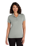 Port AuthorityÂ® Women's Dry ZoneÂ® UV Micro-Mesh Polo. LK110 - Gusty Grey - XS
