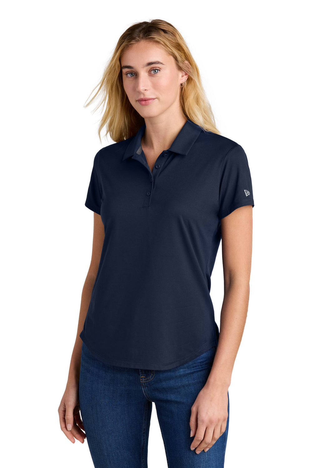 New Era® Women's Power Polo - True Navy - XS
