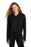 New Era® Women's Power Long Sleeve Hoodie - Black - XS