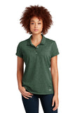 New Era ® Women's Slub Twist Polo - Dark Green Twist - XS