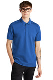 Mercer+Mettle® Stretch Heavyweight Pique Polo - Blue Note - XS