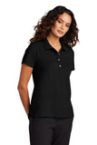 Mercer+Mettle® Women's Stretch Pique Polo - Deep Black - XS