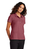 Mercer+Mettle® Women's Stretch Pique Polo - Rosewood - XS