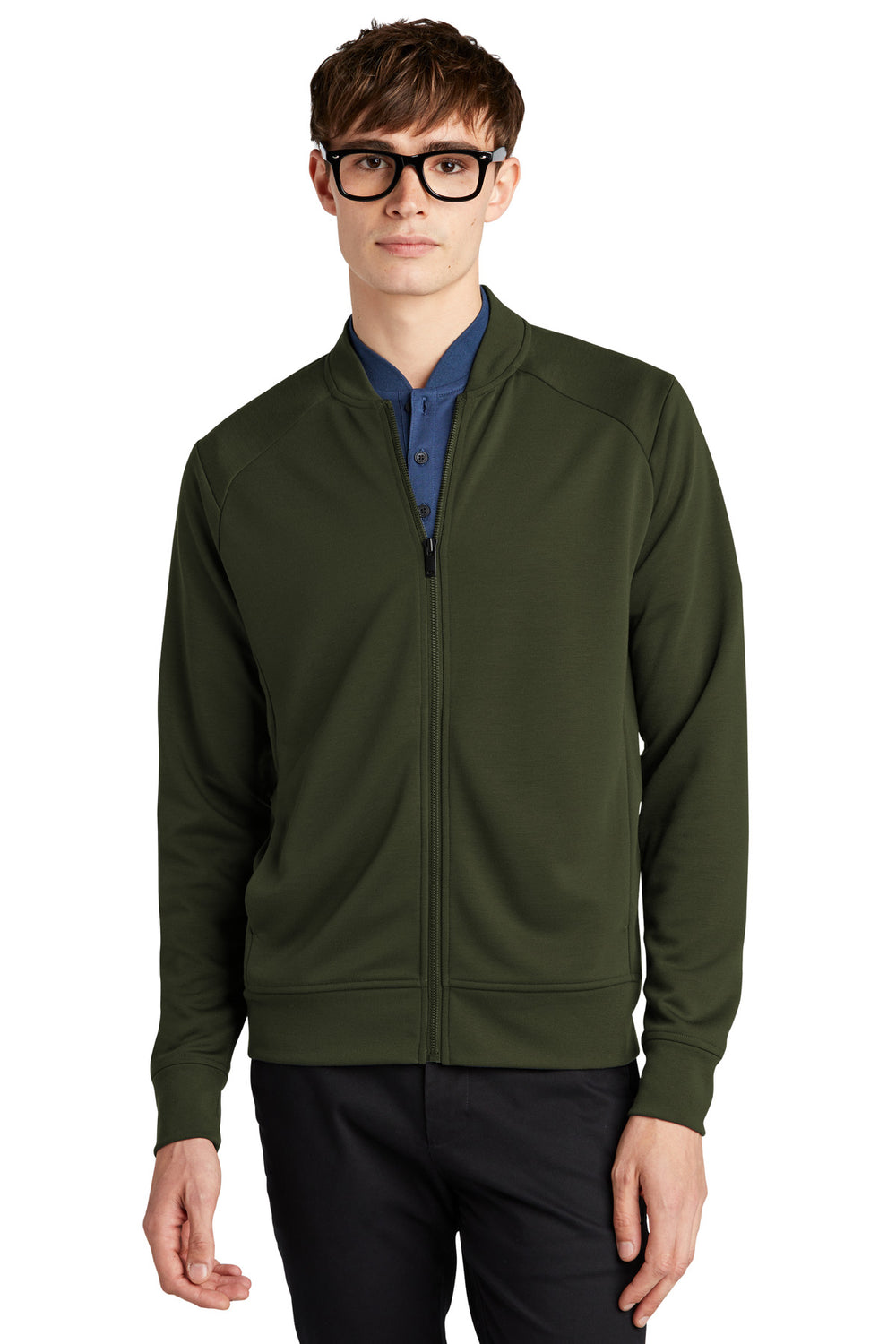 Mercer+Mettle® Double-Knit Bomber - Townsend Green - XS