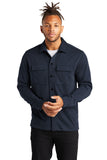 Mercer+Mettle® Double-Knit Snap Front Jacket - Night Navy - XS