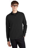 Mercer+Mettle® Stretch 1/4-Zip Pullover - Deep Black - XS