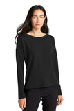 Mercer+Mettle® Women's Stretch Drop Shoulder Pullover - Deep Black - XS