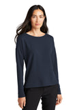 Mercer+Mettle® Women's Stretch Drop Shoulder Pullover - Night Navy - XS