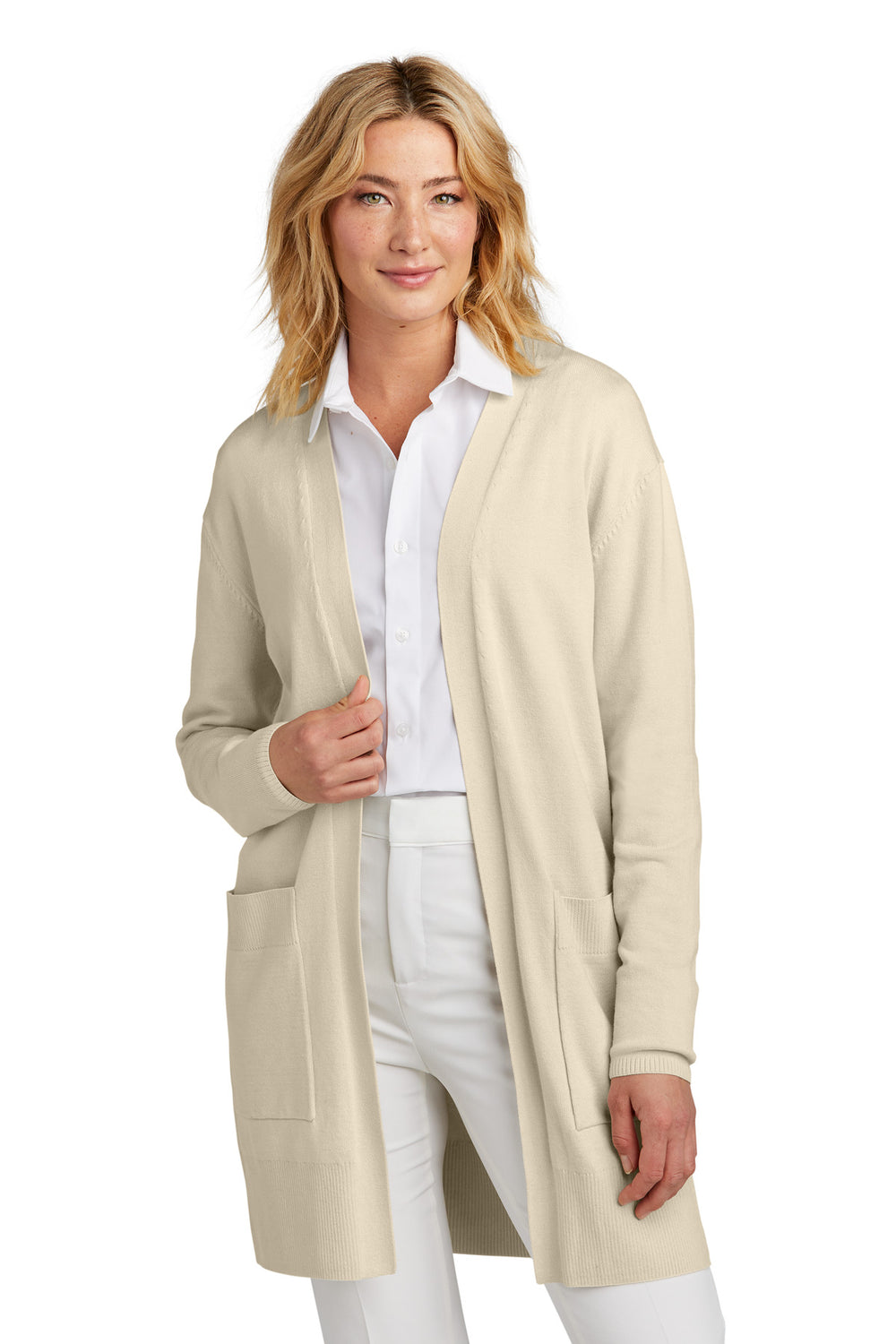Mercer+Mettle® Women's Open-Front Cardigan Sweater - Birch - XS