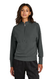 Mercer+Mettle® Women's Linear Texture 1/4-Zip - Storm Grey - XS