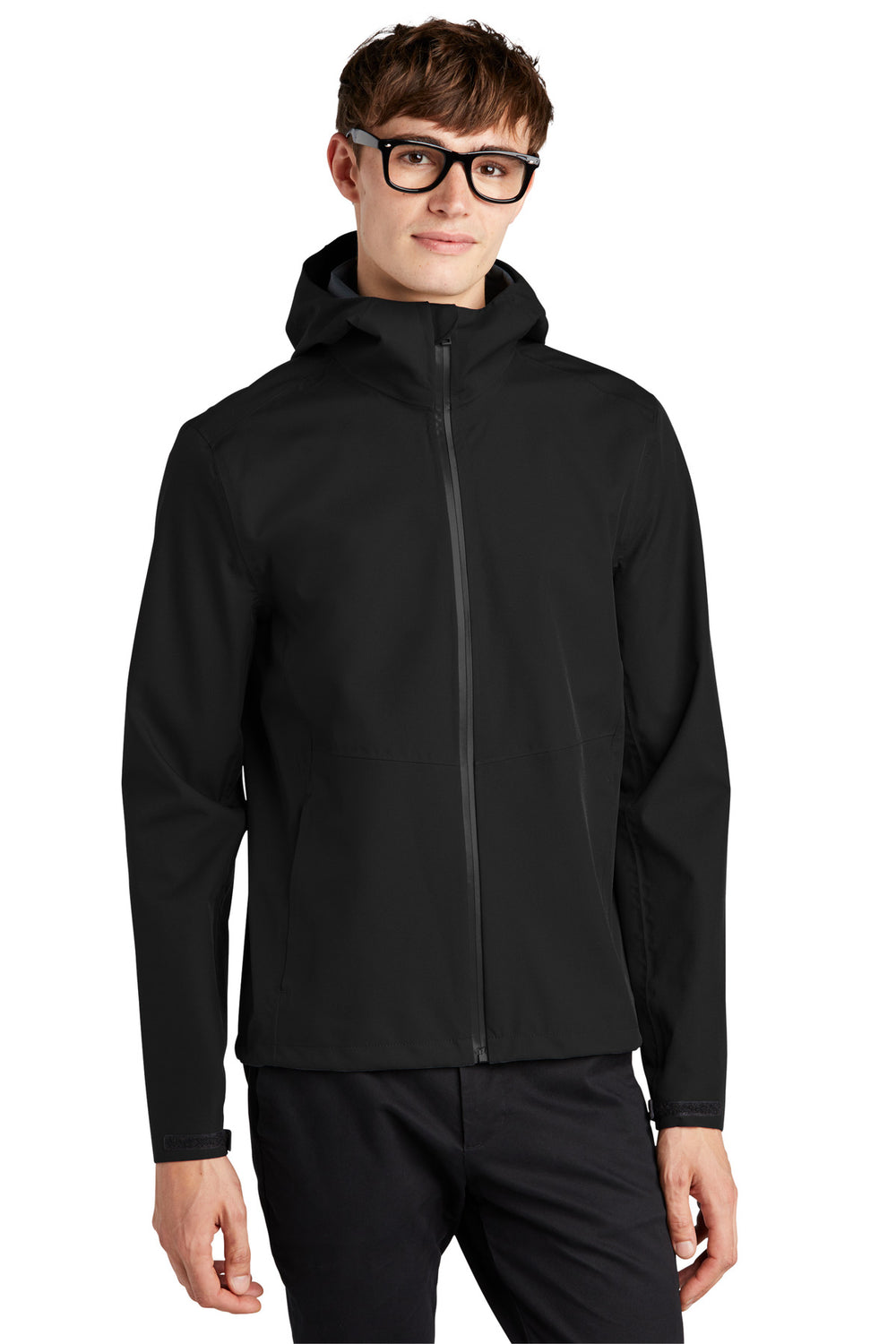 Mercer+Mettle® Waterproof Rain Shell - Deep Black - XS