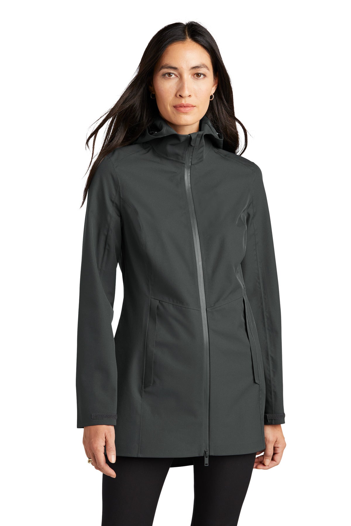 Mercer+Mettle® Women's Waterproof Rain Shell - Anchor Grey - XS