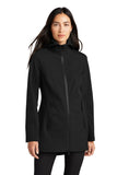 Mercer+Mettle® Women's Waterproof Rain Shell - Deep Black - XS