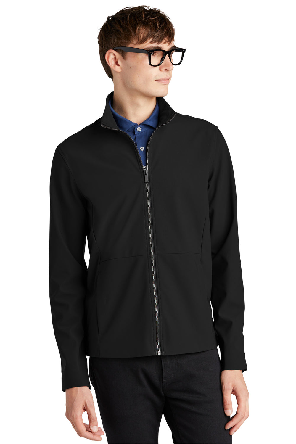Mercer+Mettle® Faille Soft Shell - Deep Black - XS