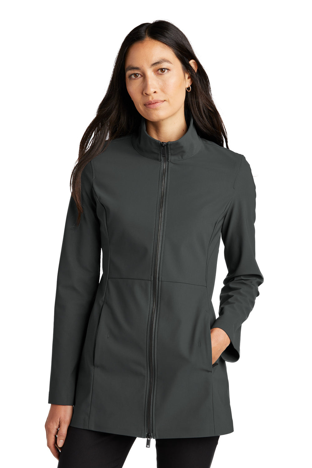 Mercer+Mettle® Women's Faille Soft Shell - Anchor Grey - XS