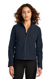 Mercer+Mettle® Women's Stretch Soft Shell Jacket - Night Navy - XS
