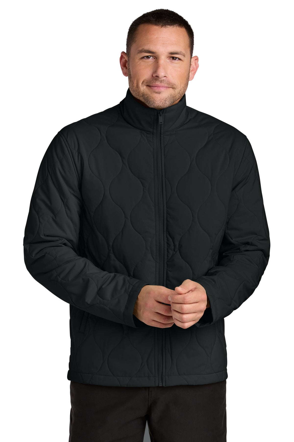 Mercer+Mettle® Quilted Liner Jacket - Deep Black - XS