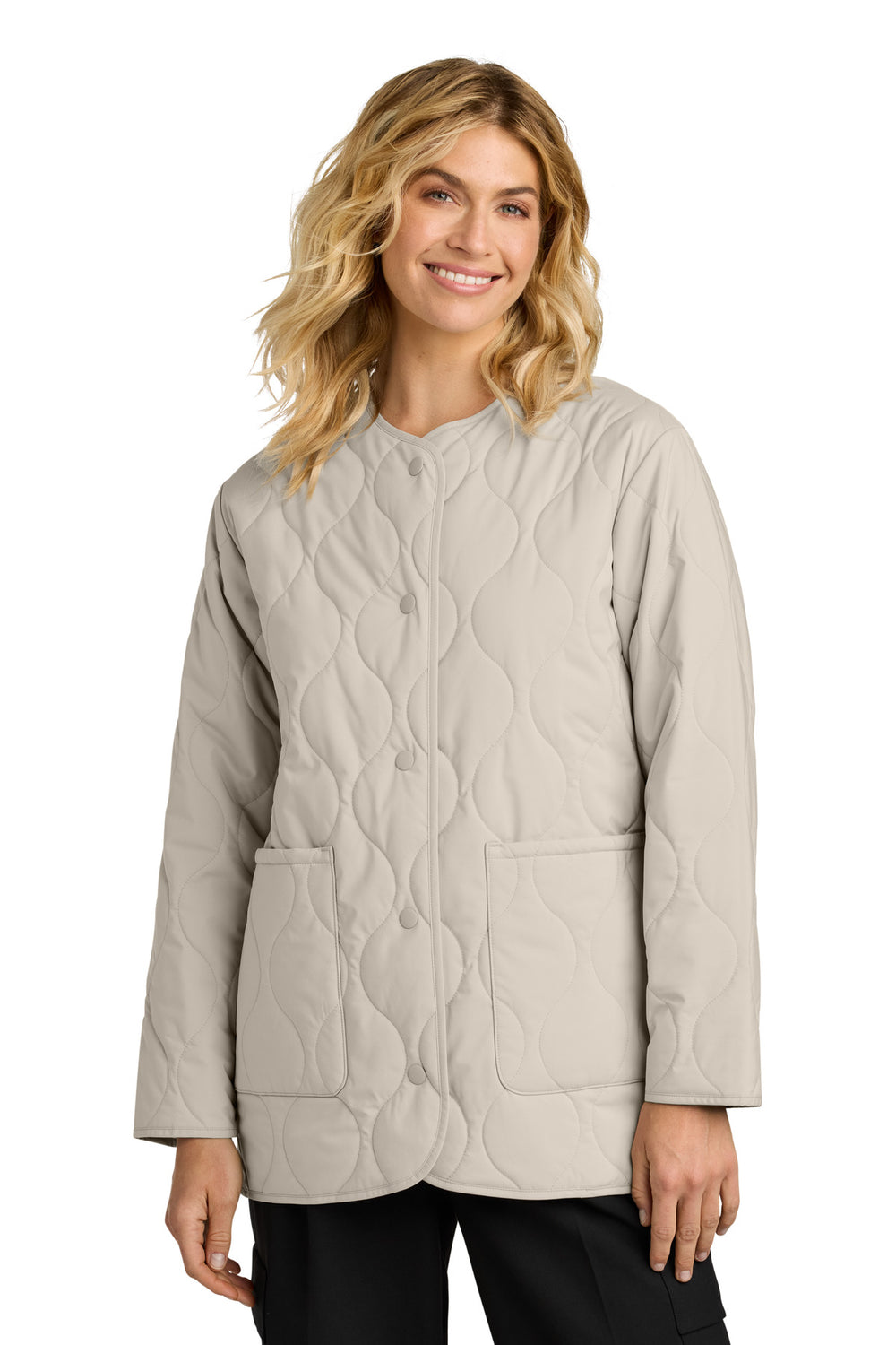 Mercer+Mettle® Women's Quilted Liner Jacket - Almond - XS