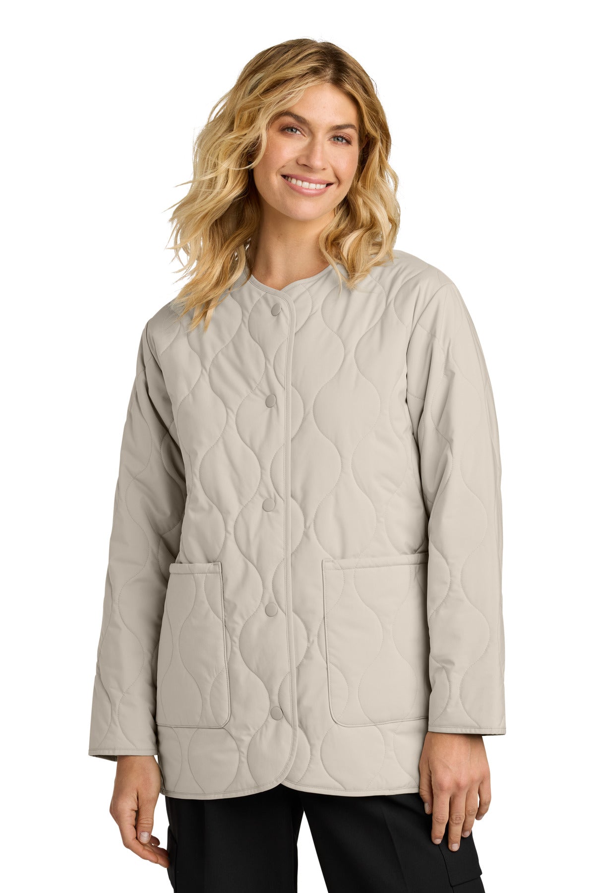 Mercer+Mettle® Women's Quilted Liner Jacket - Almond - XS