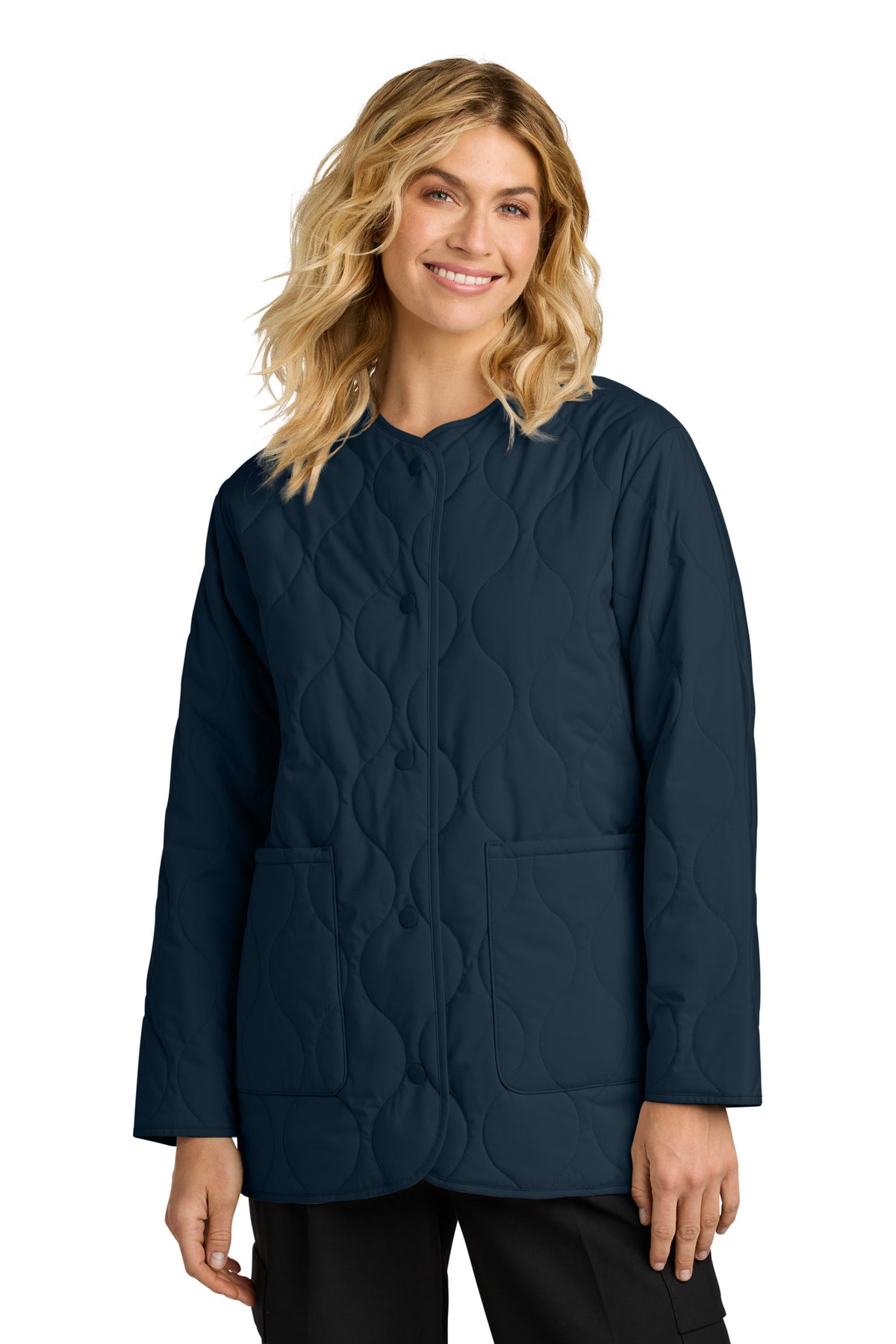 Mercer+Mettle® Women's Quilted Liner Jacket - Night Navy - XS