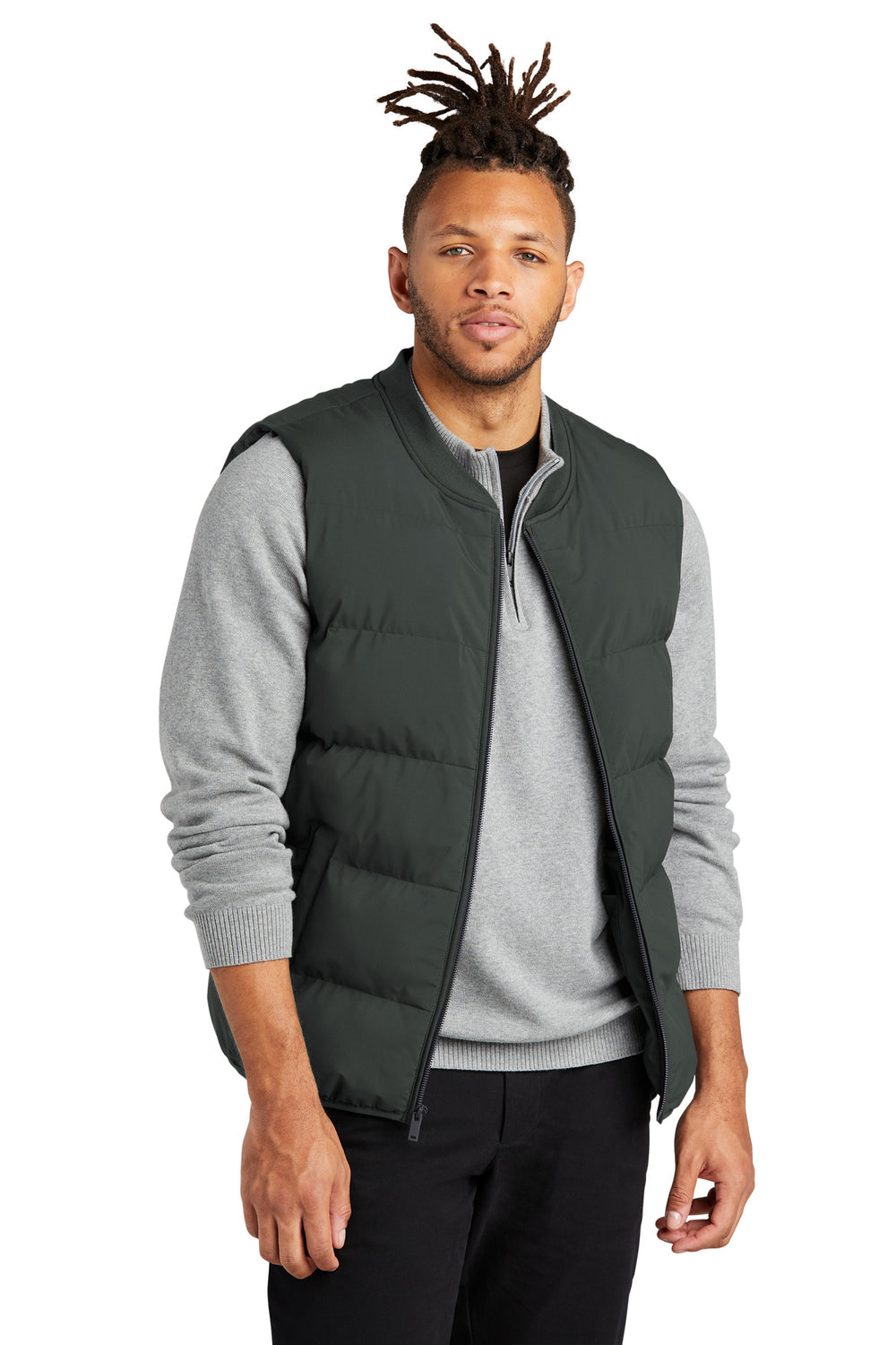Mercer+Mettle® Puffy Vest - Anchor Grey - XS