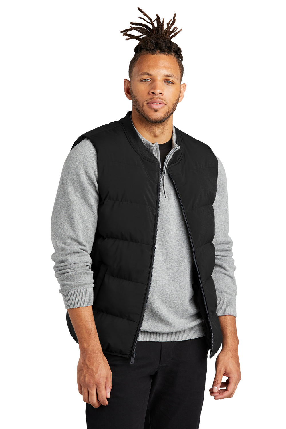 Mercer+Mettle® Puffy Vest - Deep Black - XS
