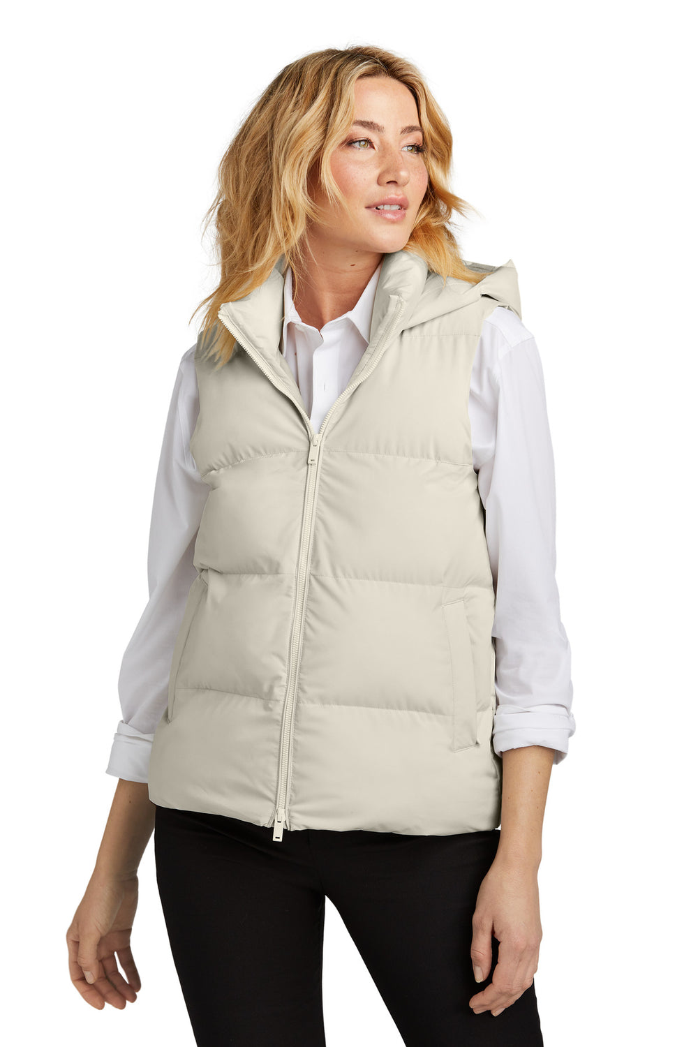 Mercer+Mettle® Women's Puffy Vest - Birch - XS