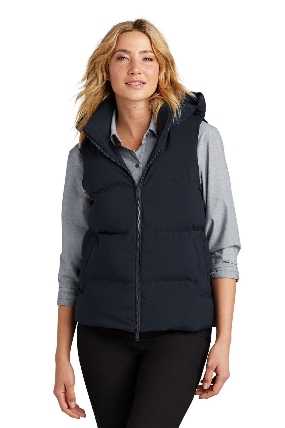Mercer+Mettle® Women's Puffy Vest - Night Navy - XS
