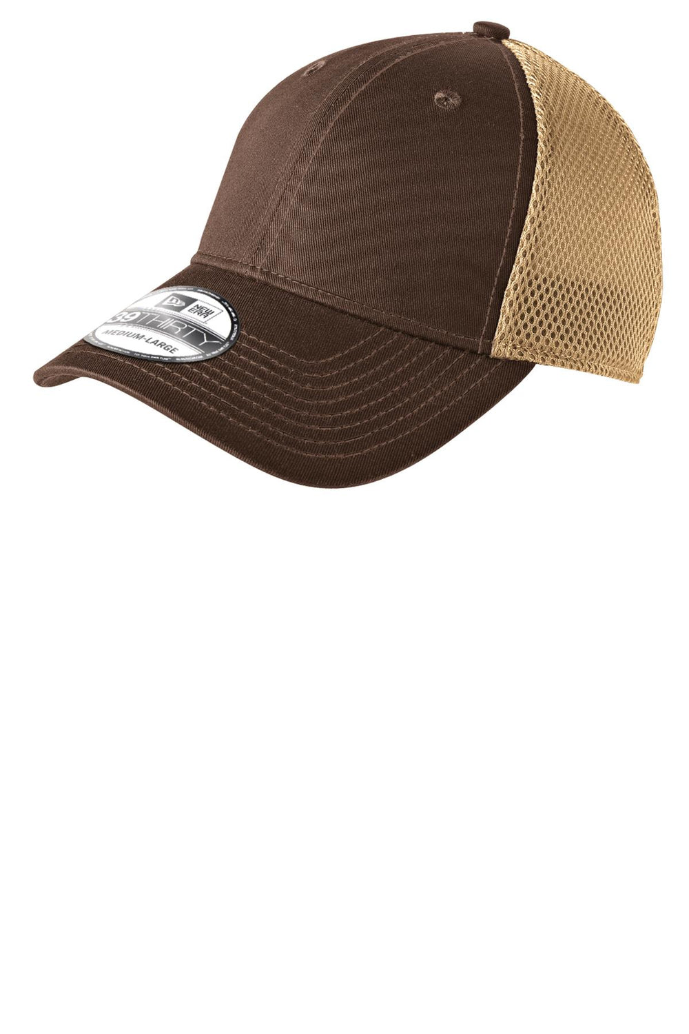 New Era® - Stretch Mesh Cap - Chocolate/ Khaki - S/M