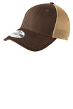 New Era® - Stretch Mesh Cap - Chocolate/ Khaki - S/M