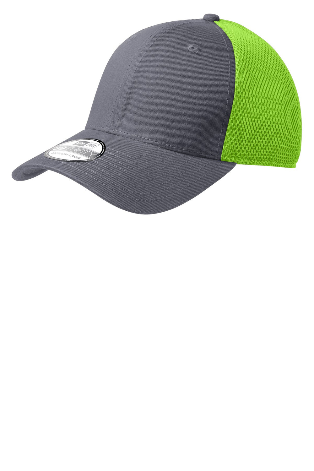 New Era® - Stretch Mesh Cap - Graphite/ Cyber Green - S/M