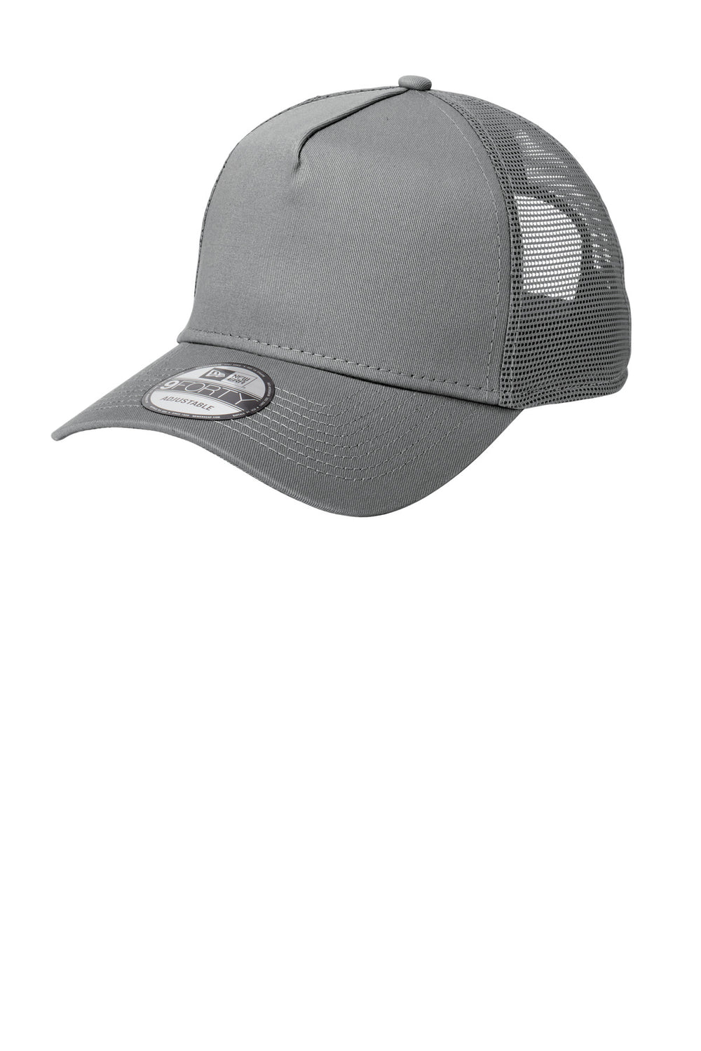 New Era® Snapback Trucker Cap - Grey/ Grey - OSFA