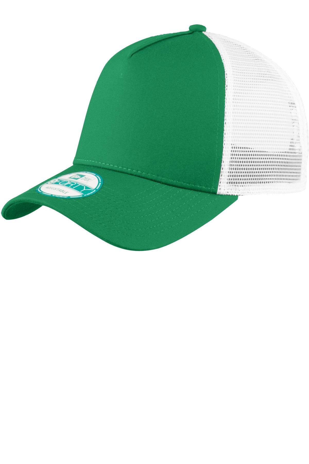 New Era® Snapback Trucker Cap - Kelly/ White - OSFA