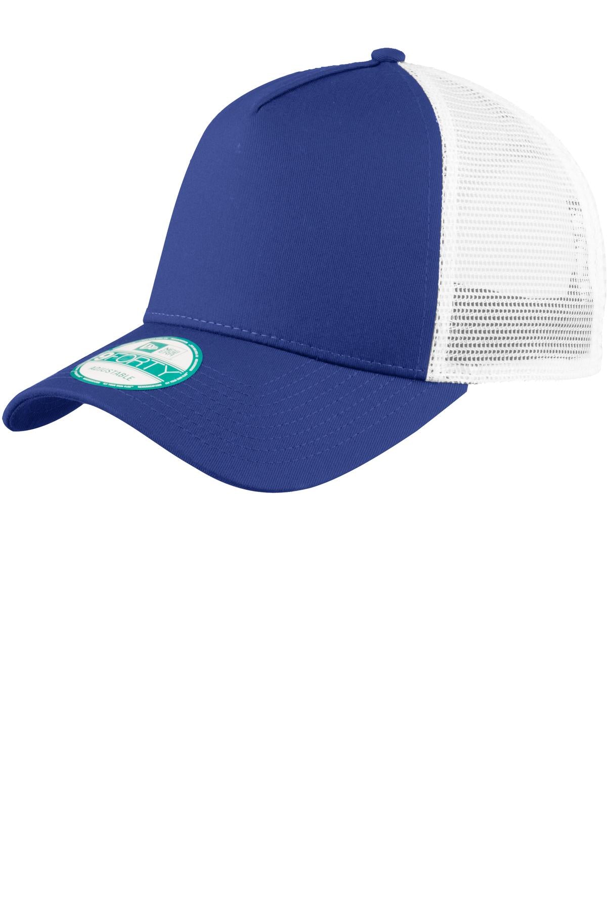 New Era® Snapback Trucker Cap - Royal/ White - OSFA