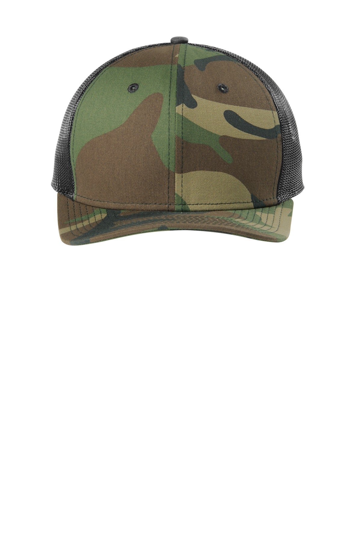 New Era ® Snapback Low Profile Trucker Cap - Camo/ Black - OSFA