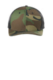 New Era ® Snapback Low Profile Trucker Cap - Camo/ Black - OSFA