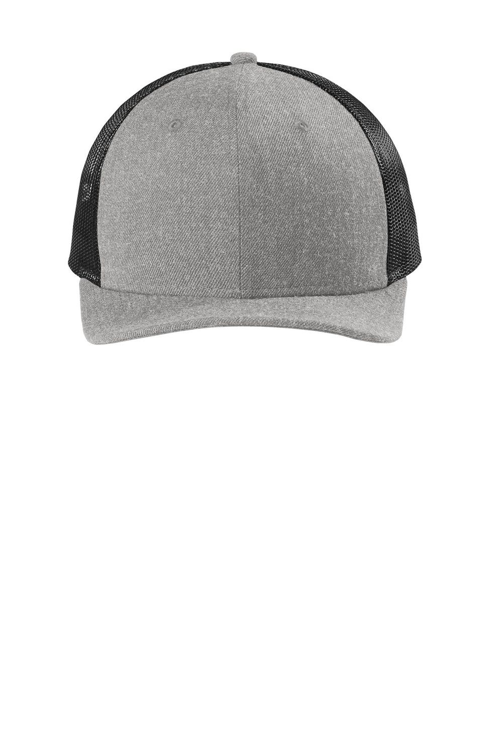 New Era ® Snapback Low Profile Trucker Cap - Heather Grey/ Black - OSFA