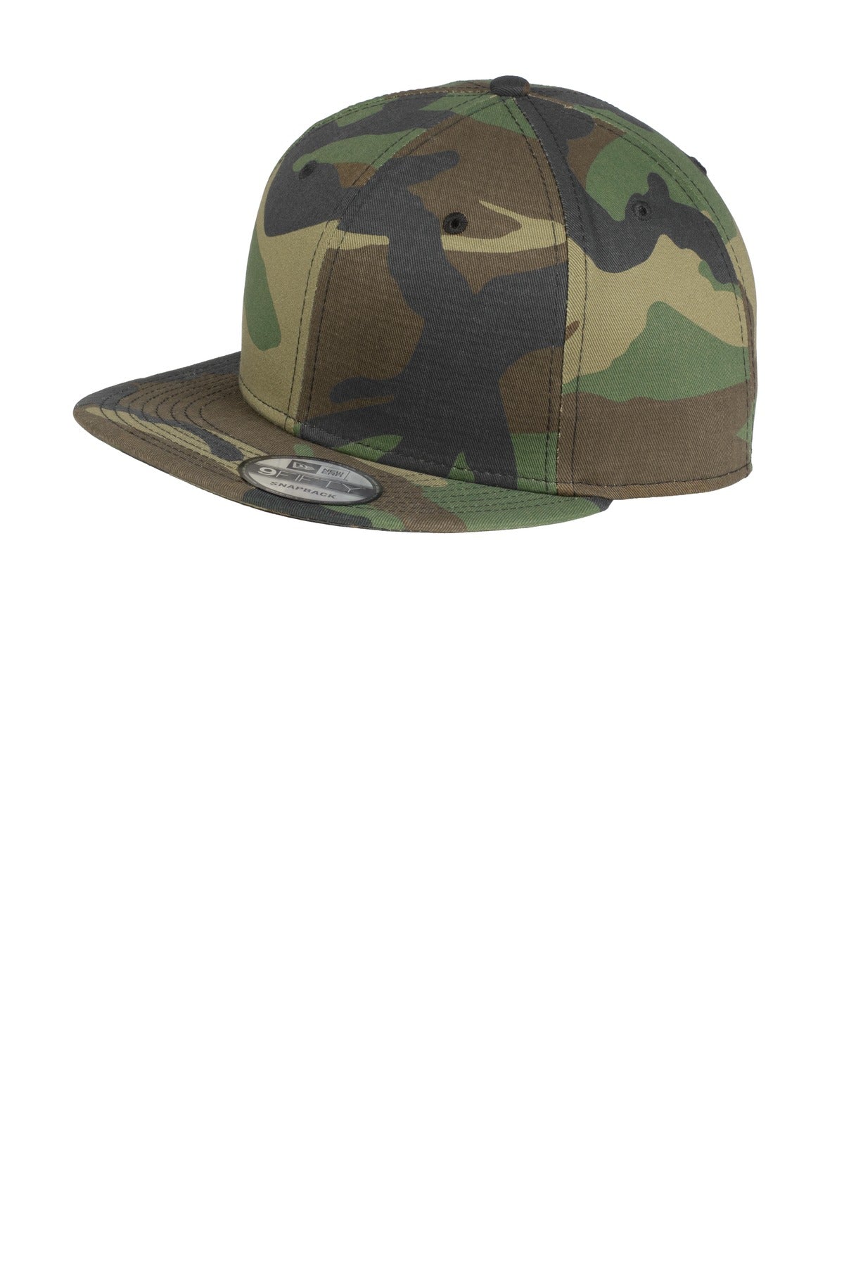 New Era® - Flat Bill Snapback Cap - Camo - OSFA