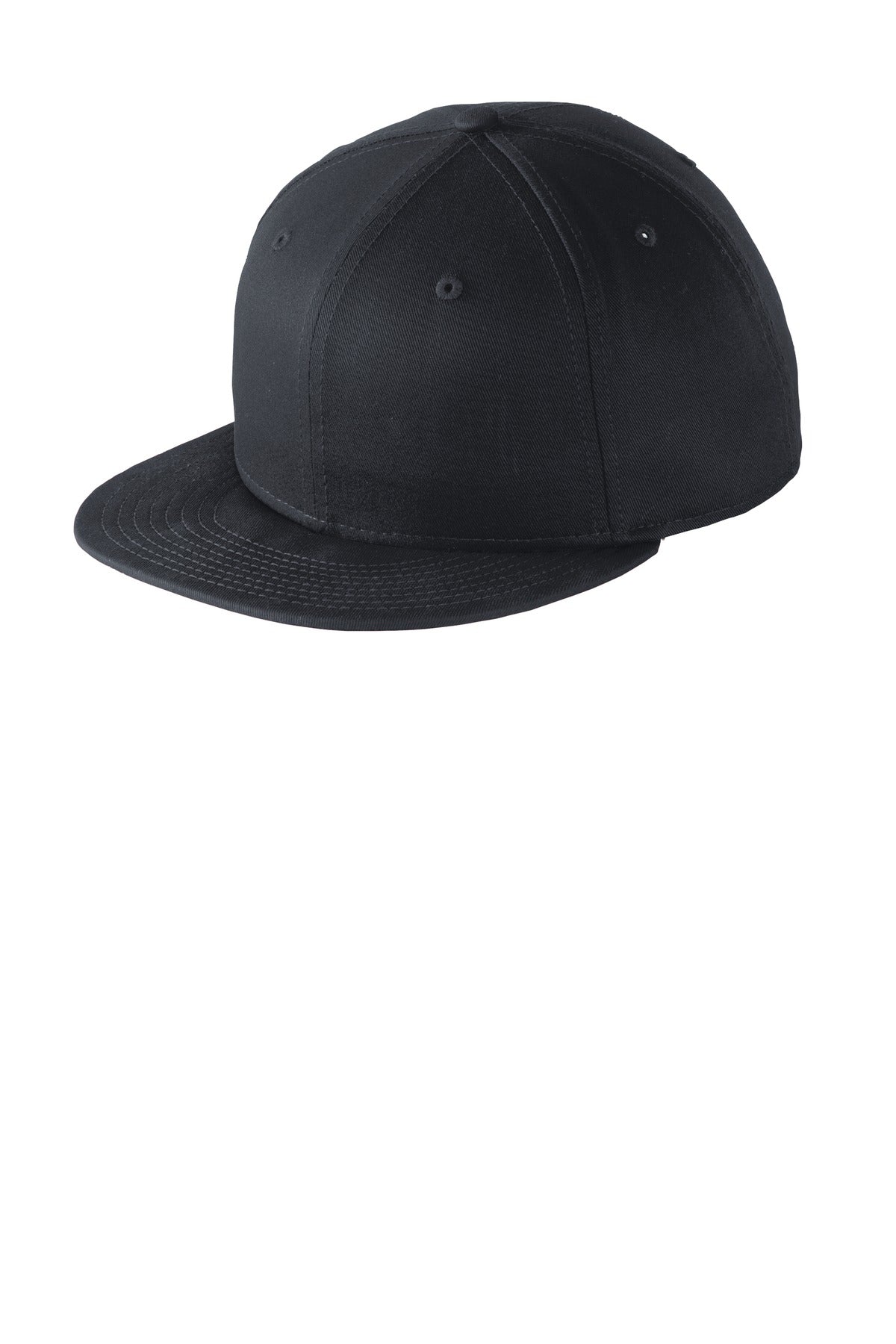 New Era® - Flat Bill Snapback Cap - Dark Navy - OSFA