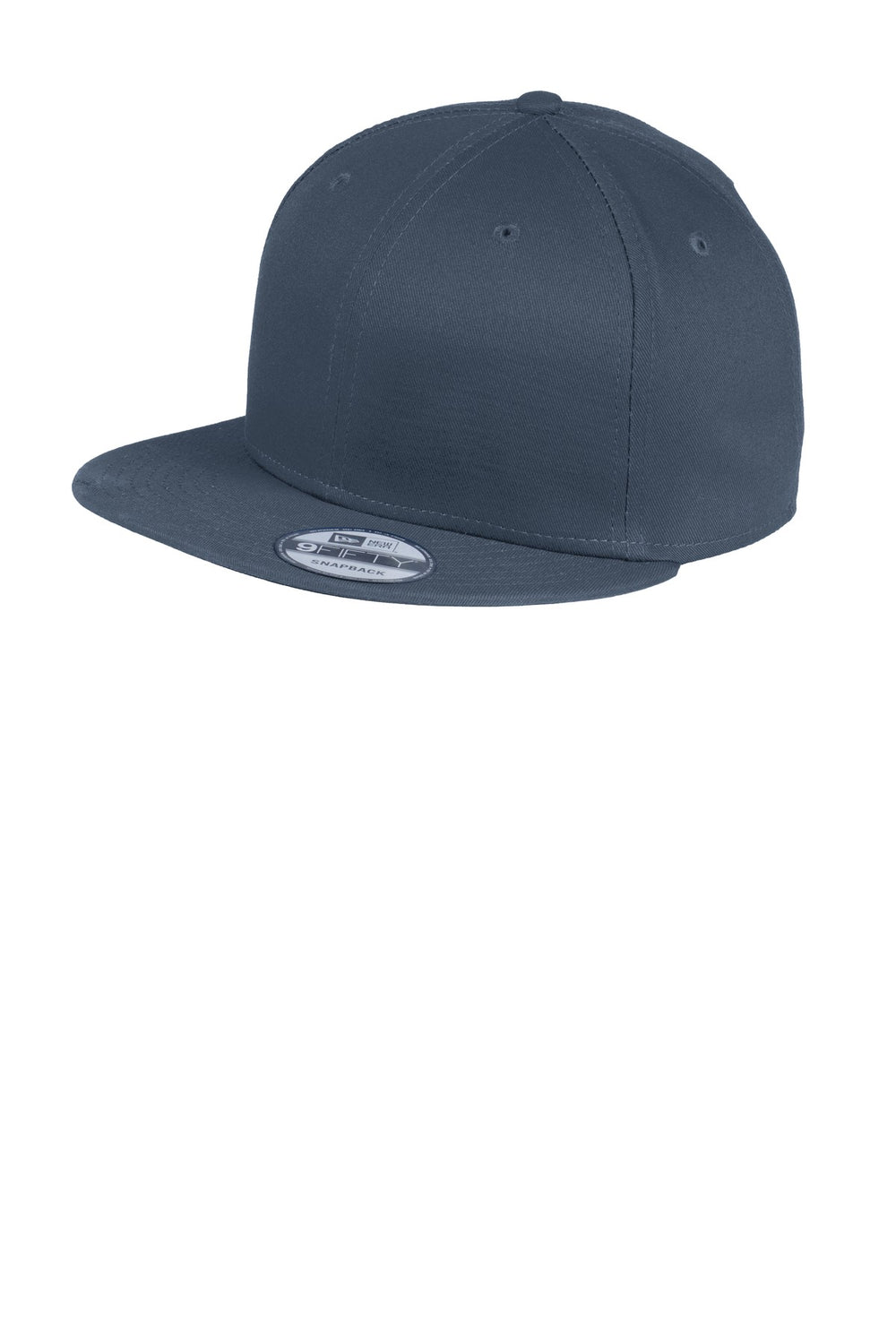 New Era® - Flat Bill Snapback Cap - Deep Navy - OSFA