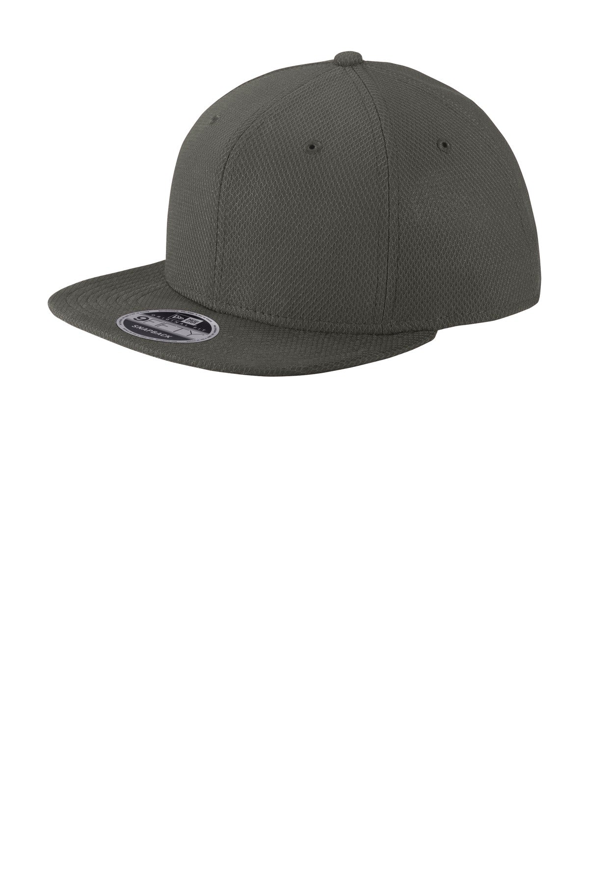 New Era ® Original Fit Diamond Era Flat Bill Snapback Cap - Graphite - OSFA