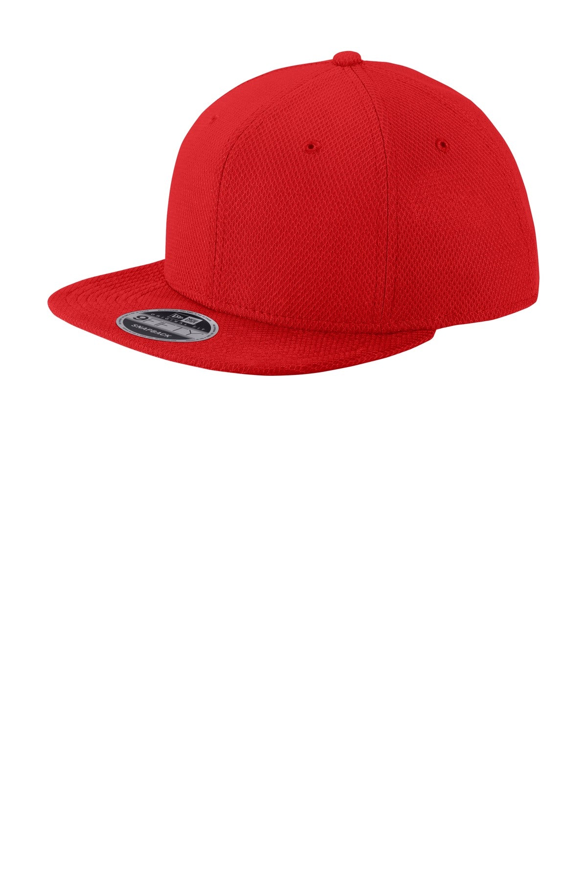 New Era ® Original Fit Diamond Era Flat Bill Snapback Cap - Scarlet - OSFA